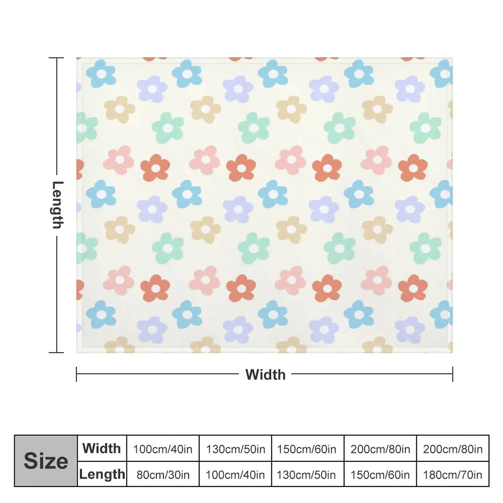 Винтажное пледовое одеяло в виде цветов Рождественское украшение фланелевая