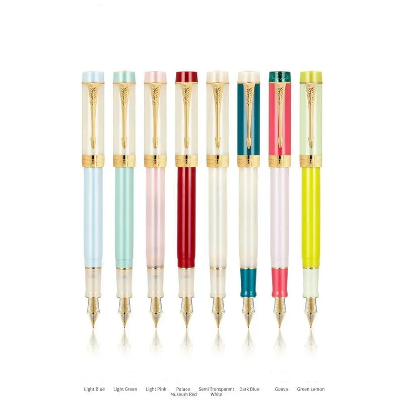 Перьевая ручка Jinhao 100 роскошные ручки из смолы разноцветные F/M перо с