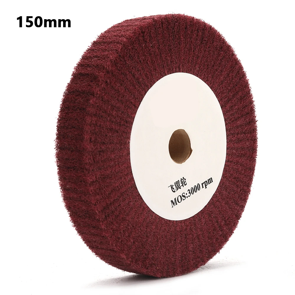 Полировальный диск с клапаном из нейлонового волокна, абразивный полировальный диск из нейлонового волокна, нетканый полировальный диск, полировальный диск, шлифовальный круг с клапаном 150/200 мм