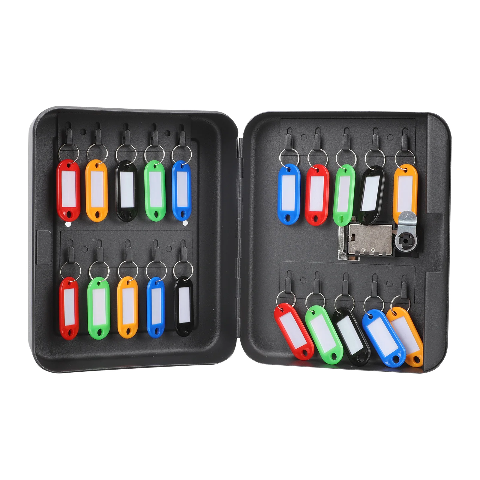 

Key Box Lock Cabinetwall Tag Mount Storage Tags Organizer Managementsafe Id Holdercase Locker Mounted Steel Digital Codes Slots