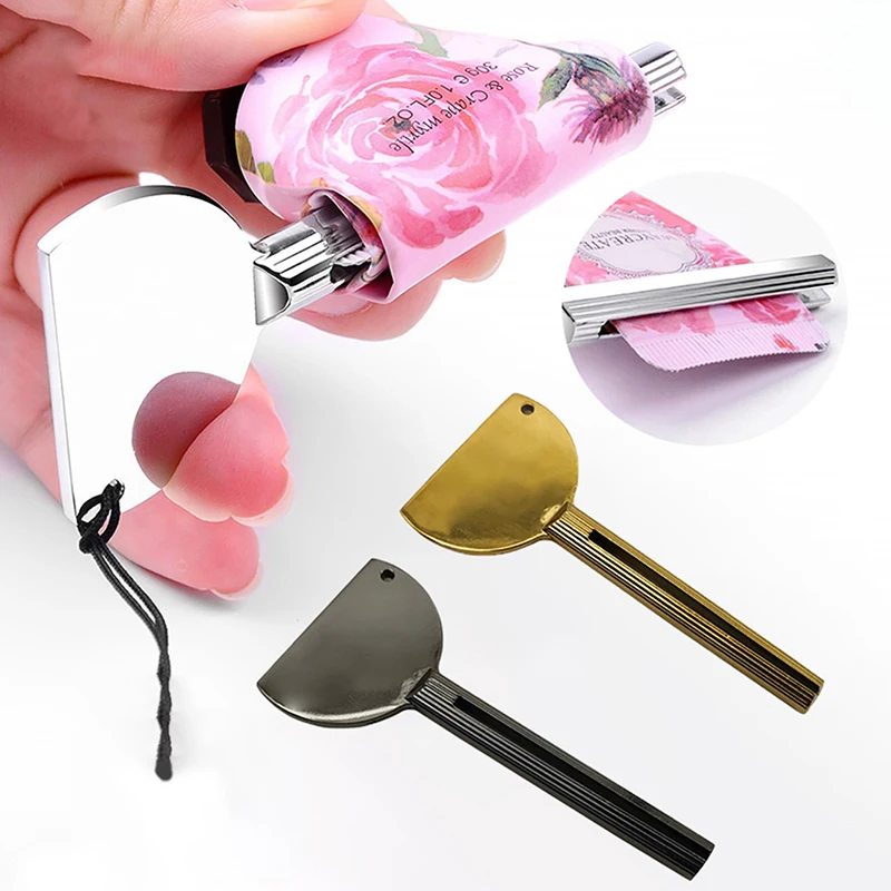 

1PC Stainless Steel Tube Toothpaste Squeezer Key Wringer Easy Squeeze Tools New Bathroom Accessories