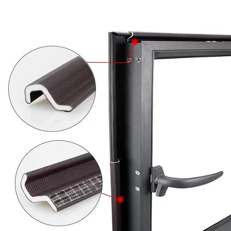 Уплотнительная лента для окон звукоизоляционная акустическая пена типа S