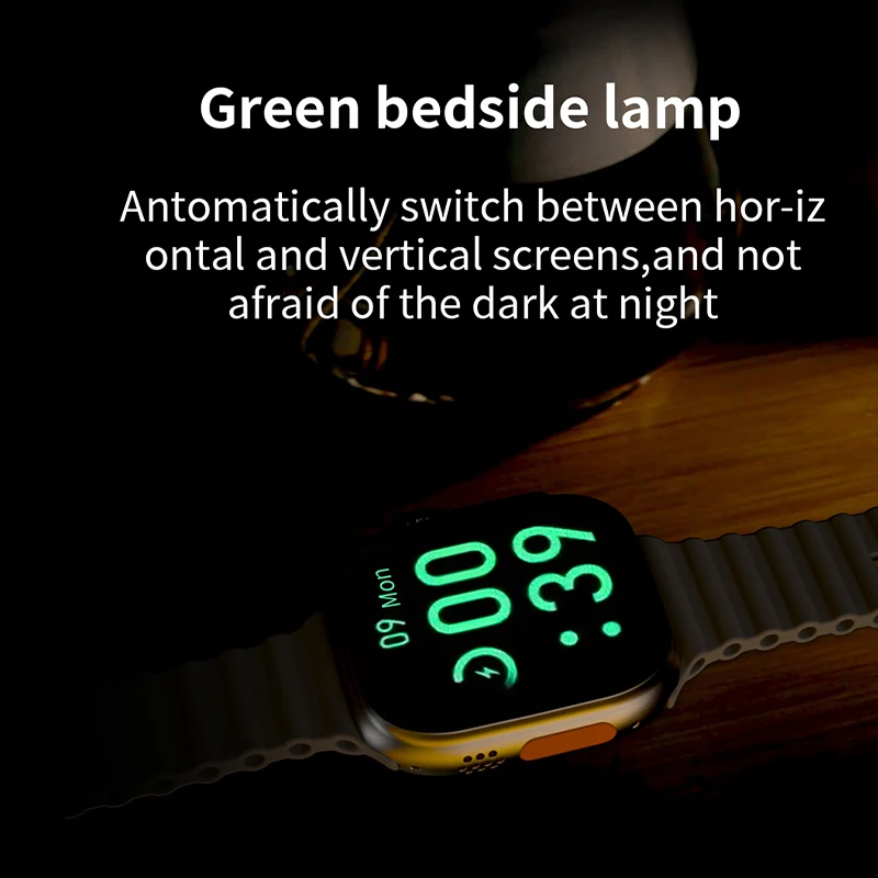 Смарт-часы 1:1 Ultra 8 для спорта на открытом воздухе мужчин и женщин 2 16 дюйма NFC Bluetooth