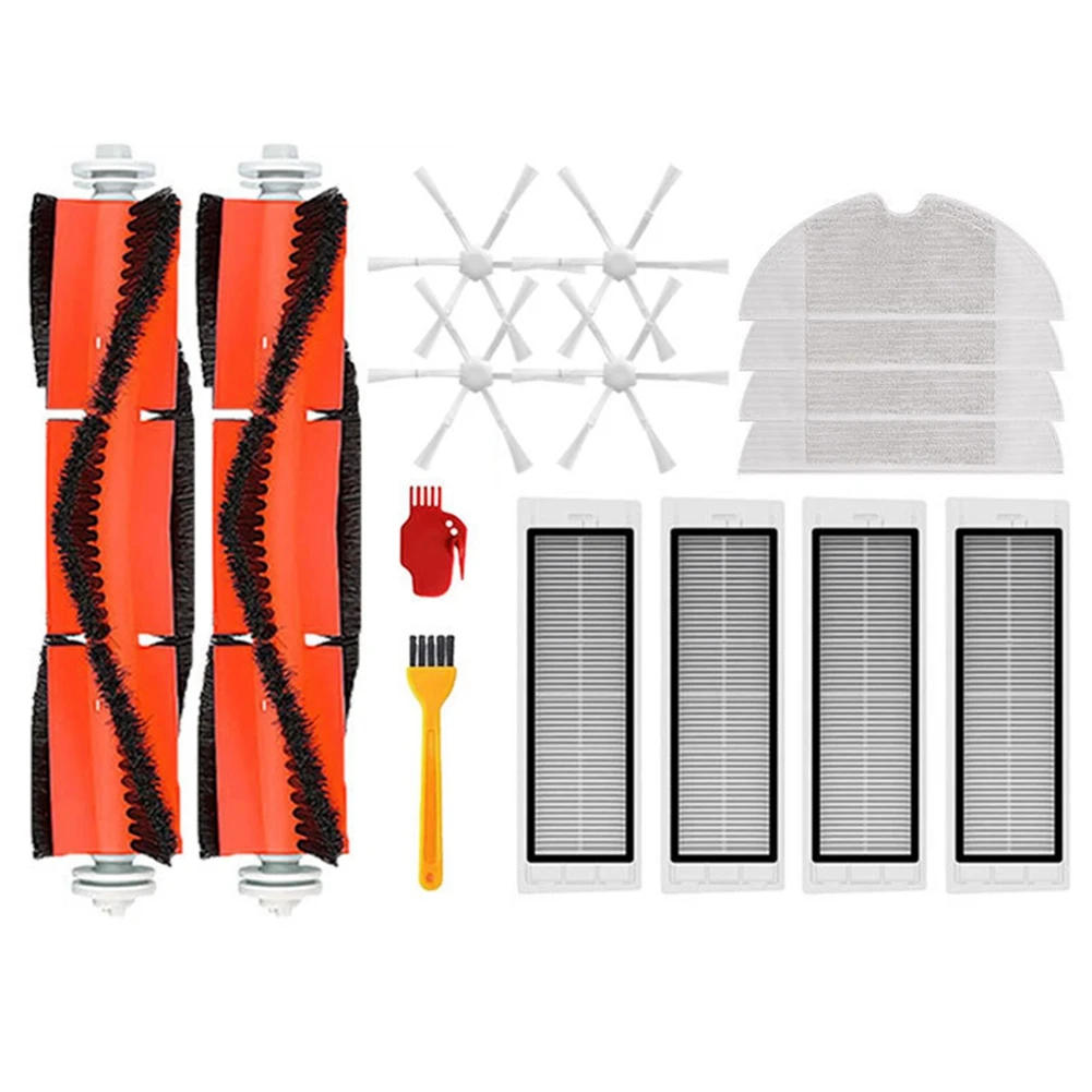 Для Xiaomi Mi Robot Vacuum Mop 2 STYTJ03ZHM Hepa Filter Ткань Mijia Робот-пылесос Основная боковая щетка