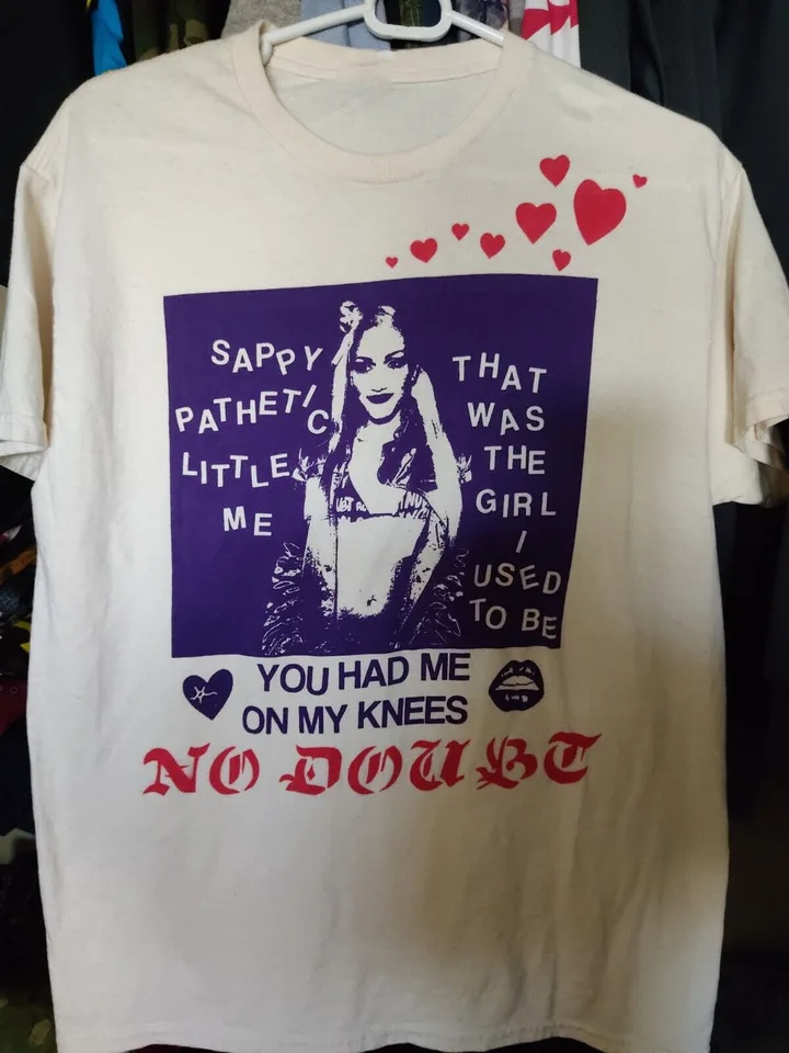 Футболка No Doubt Sunday Morning Lyric в полный размер S 5XL BE2299