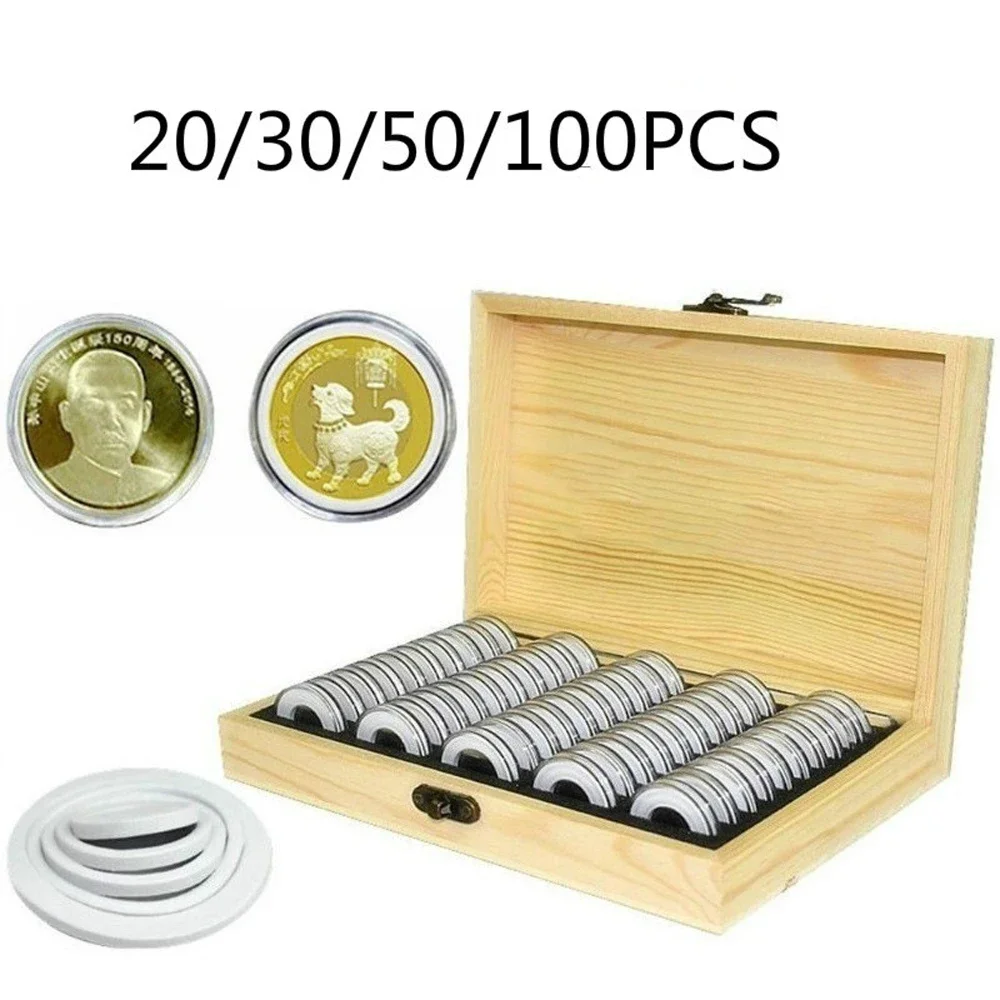

Деревянный ящик для монет из сосны