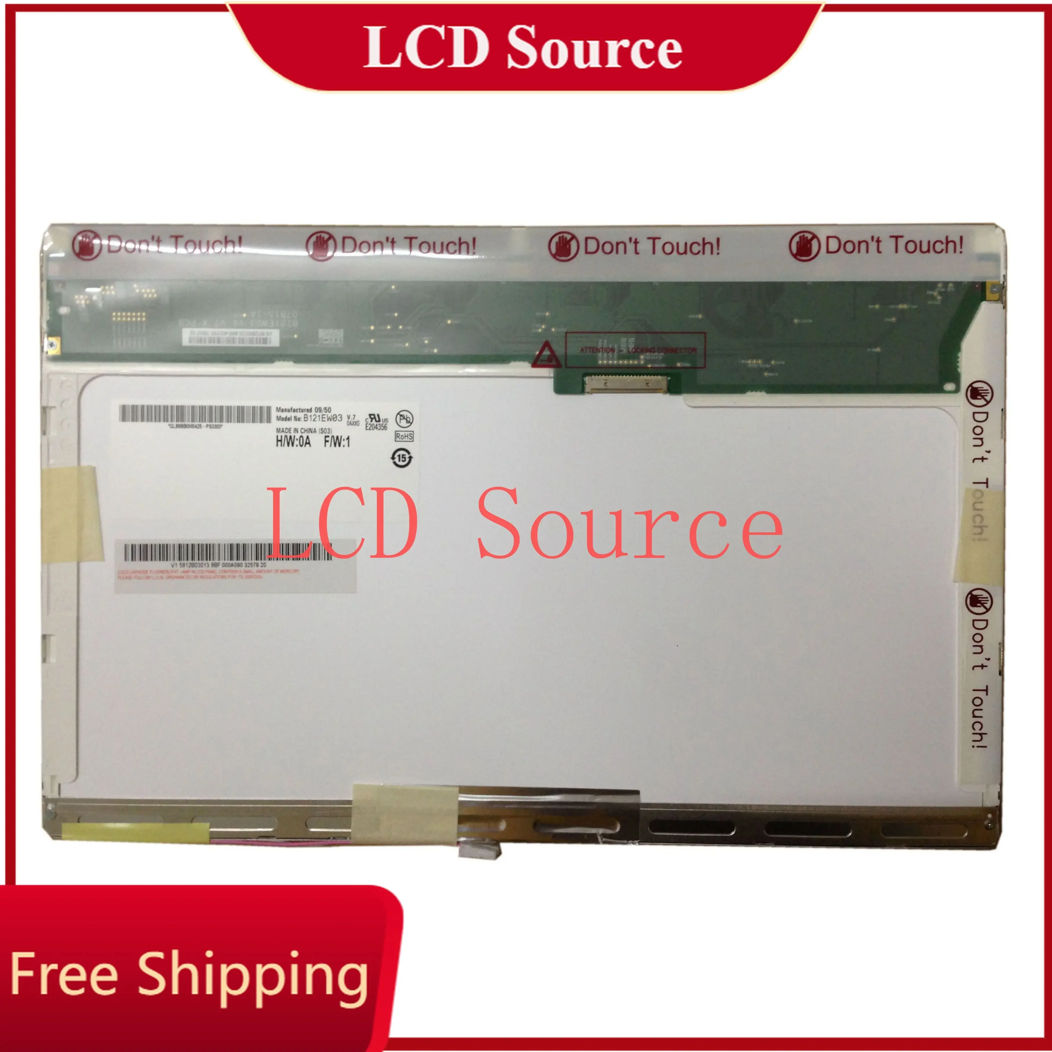 B121EW03 V.7 подходит для LTN121W1-L01 LTN121AT02 CLAA121WA01A 20PIN XJ LTD121EWVB N121I3-L01 LTN121W1-L03 ЖК-экран