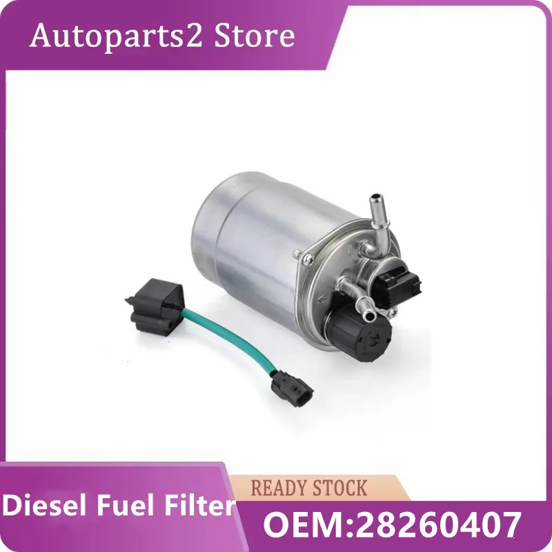 Дизельный Топливный фильтр OE 28260407 с датчиком для Ssangyong Actyon Sports Korando Rexton Rodius Kyron