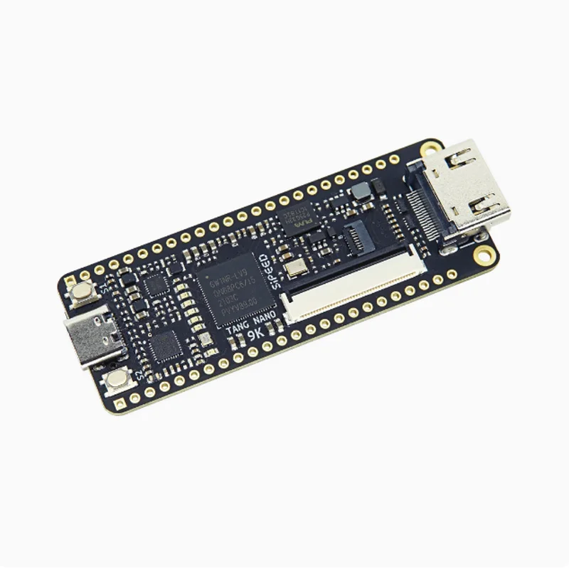 Фото Sipeed Lichee Tang Nano 9K FPGA MINI Развивающая настольная игра Эмулятор GOWIN GW1NR-9 RISC-V HDMI فا v Дополнительно с комплектом экрана №2