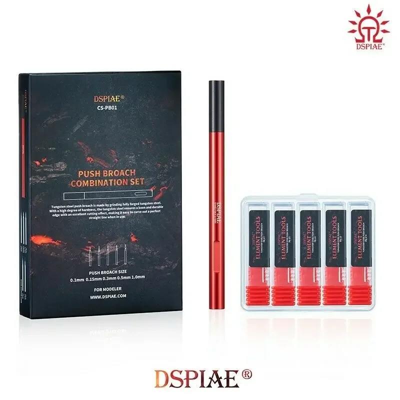 Фото DSPIAE CS-PB01 Комбинированный набор толкателей (0,1/0,15/0,3/0,5/1,0) мм - Инструменты для рукоделия по строительству моделей №3