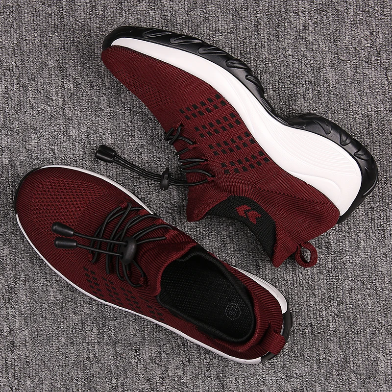 Height Increase Running Shoes Women Casual Sock Shoes Ladies Outdoor Sneakers Thick Sole Summer Walking Shoes Jogging Trainers