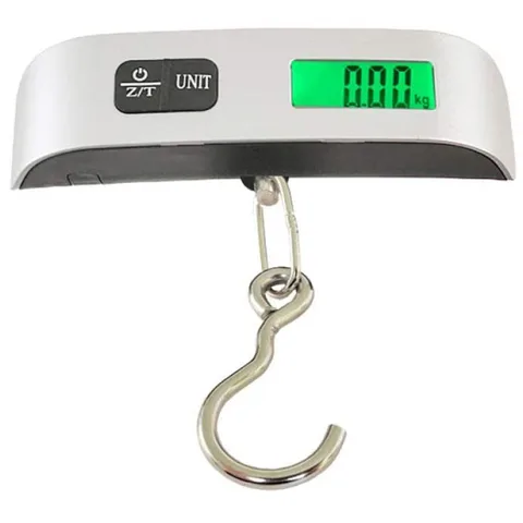 Портативные весы с цифровым ЖК-дисплеем, 110 фунтов/50 кг