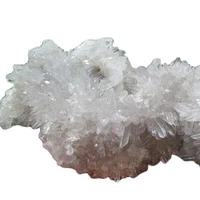 3 natural white quartz flowers crystal clusters decoration resistant healing stone feng shui decoration 1315g