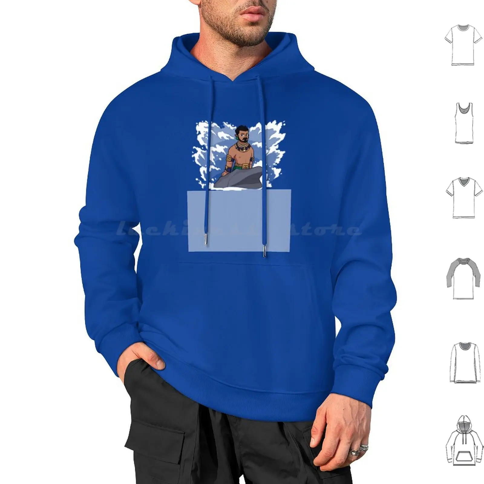 Хлопковая толстовка с длинным рукавом Namor Mutant Wakanda Forever The Little Mermaid