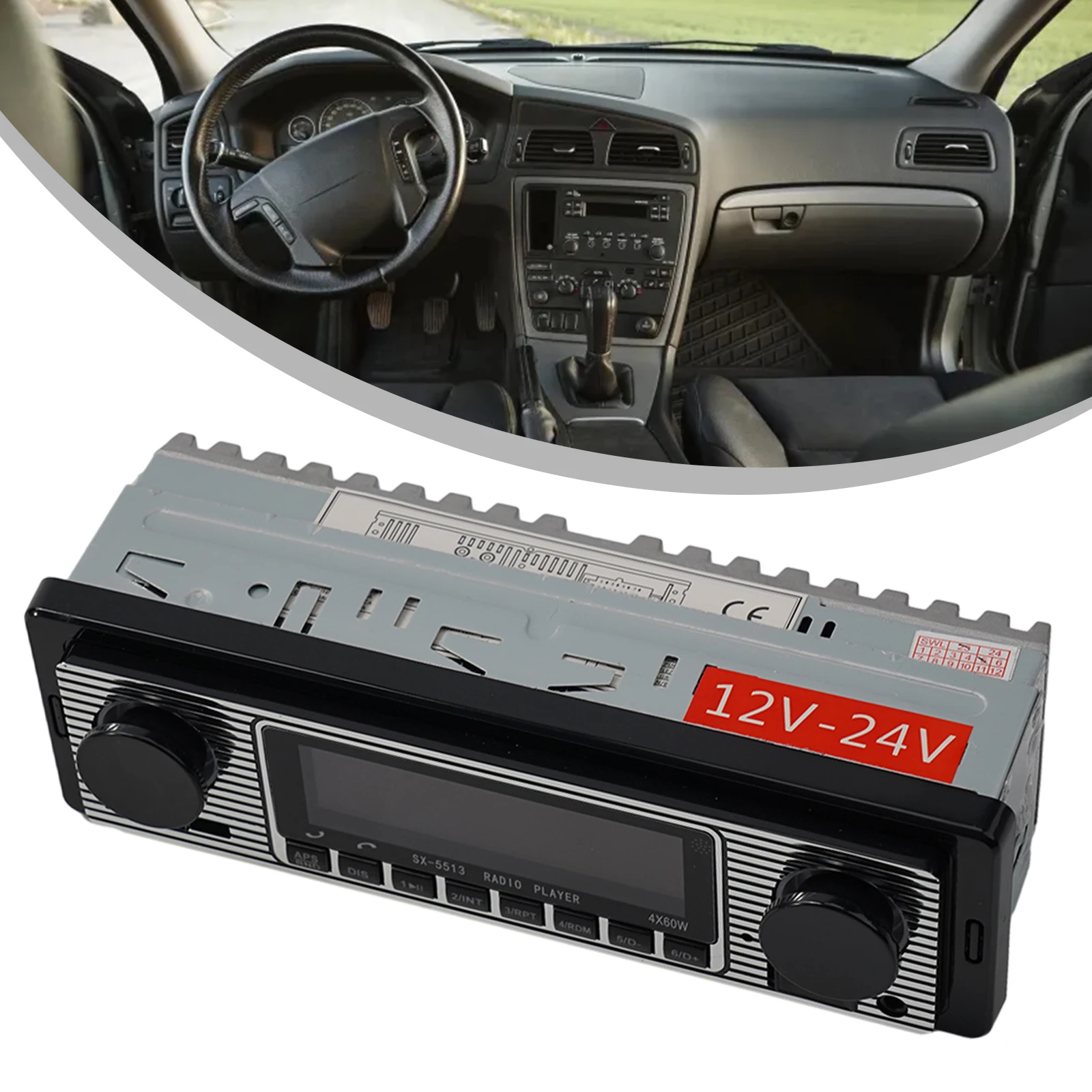 FM автомобильный MP3-плеер звук стерео 12 В 87 5-108 м AUX аксессуары авто ЖК-радио замена