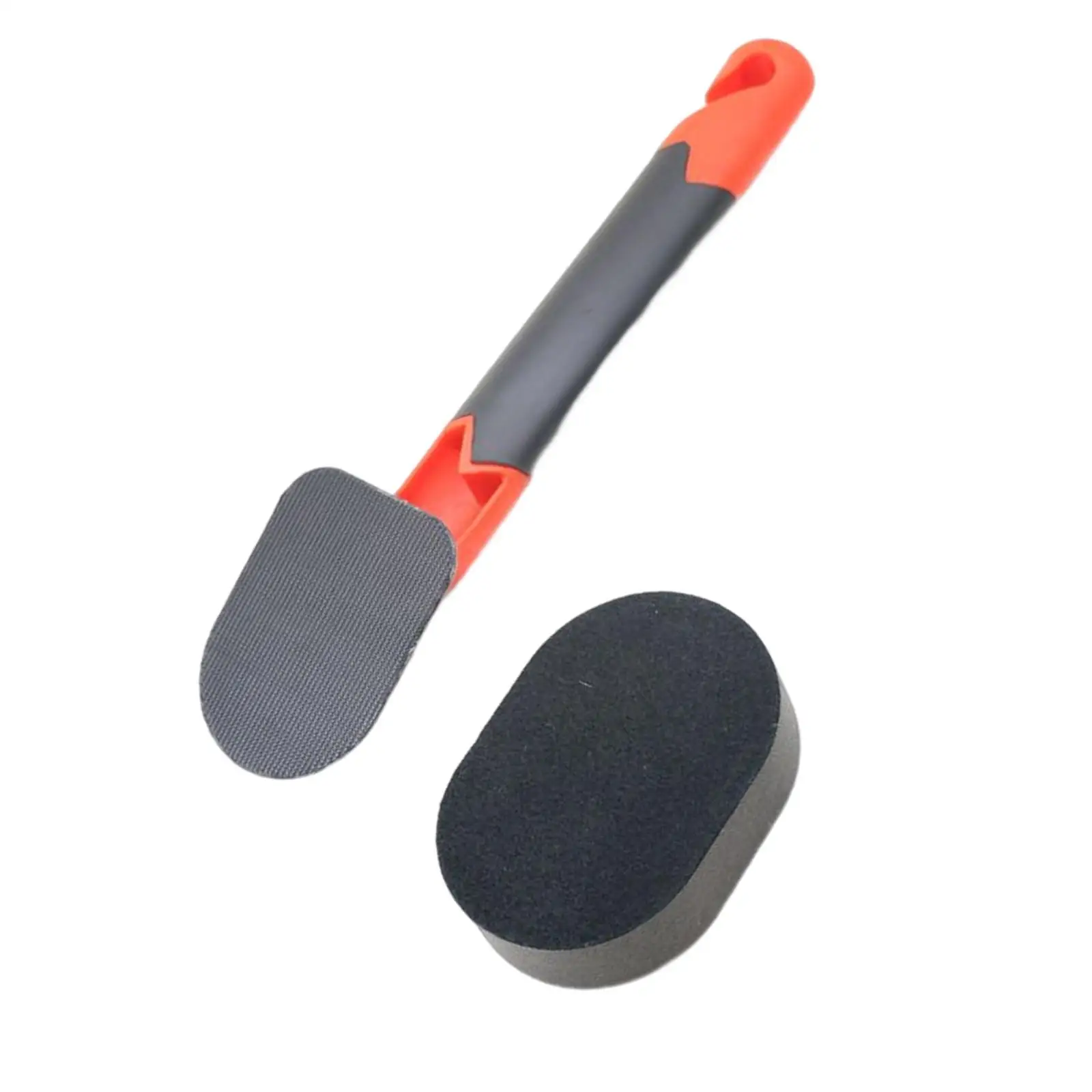 

Car Tire Waxing Sponge Brush Universal Reusable Washable Non Slip Handle Firm and Durable