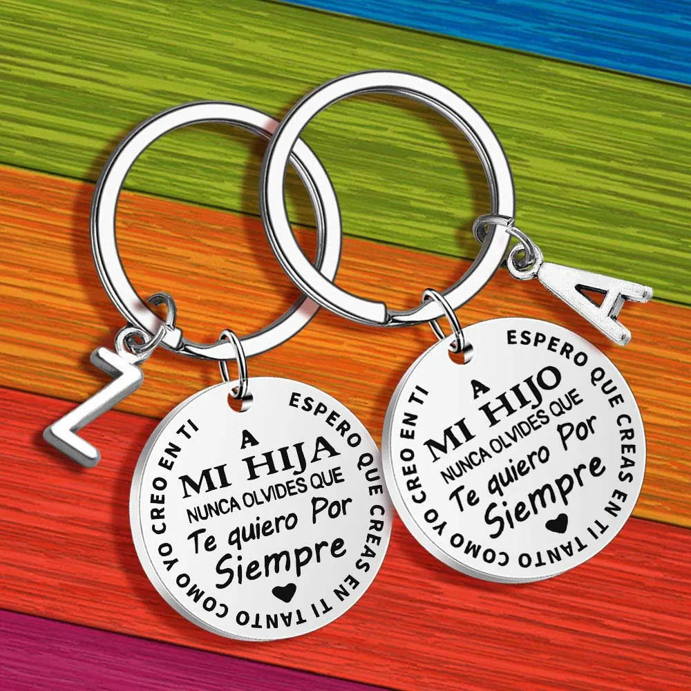 Вдохновляющий подарок на тему испанского сына дочери я люблю тебя брелок для