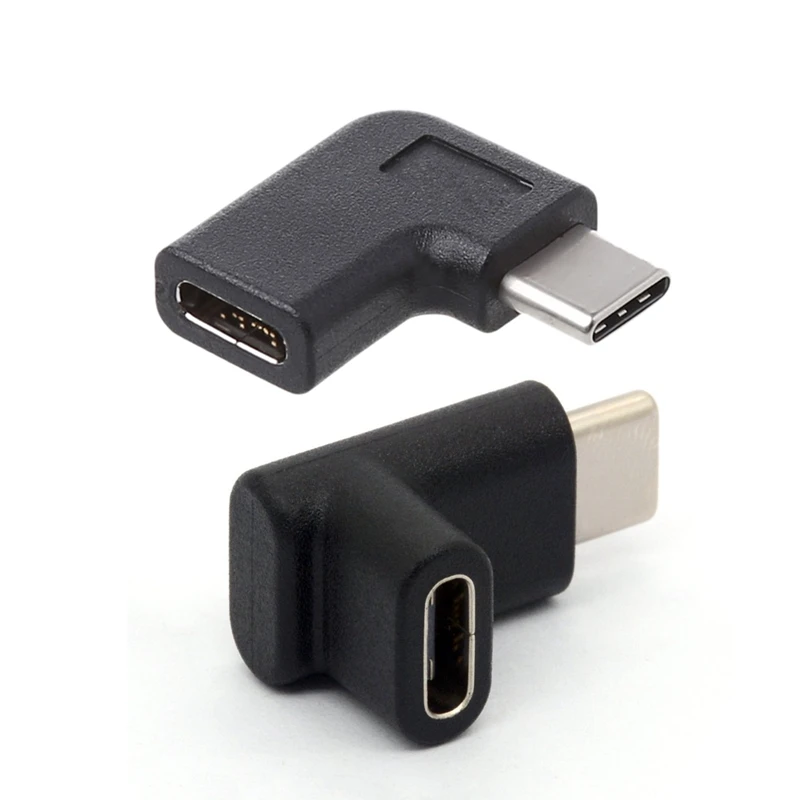 

2 Pcs Accessories:1 Pcs Right Angle USB 3.1 Converter Adapter & 1 Pcs 90 Degree Type C Adapter, USB 3.1 Type-C Connector