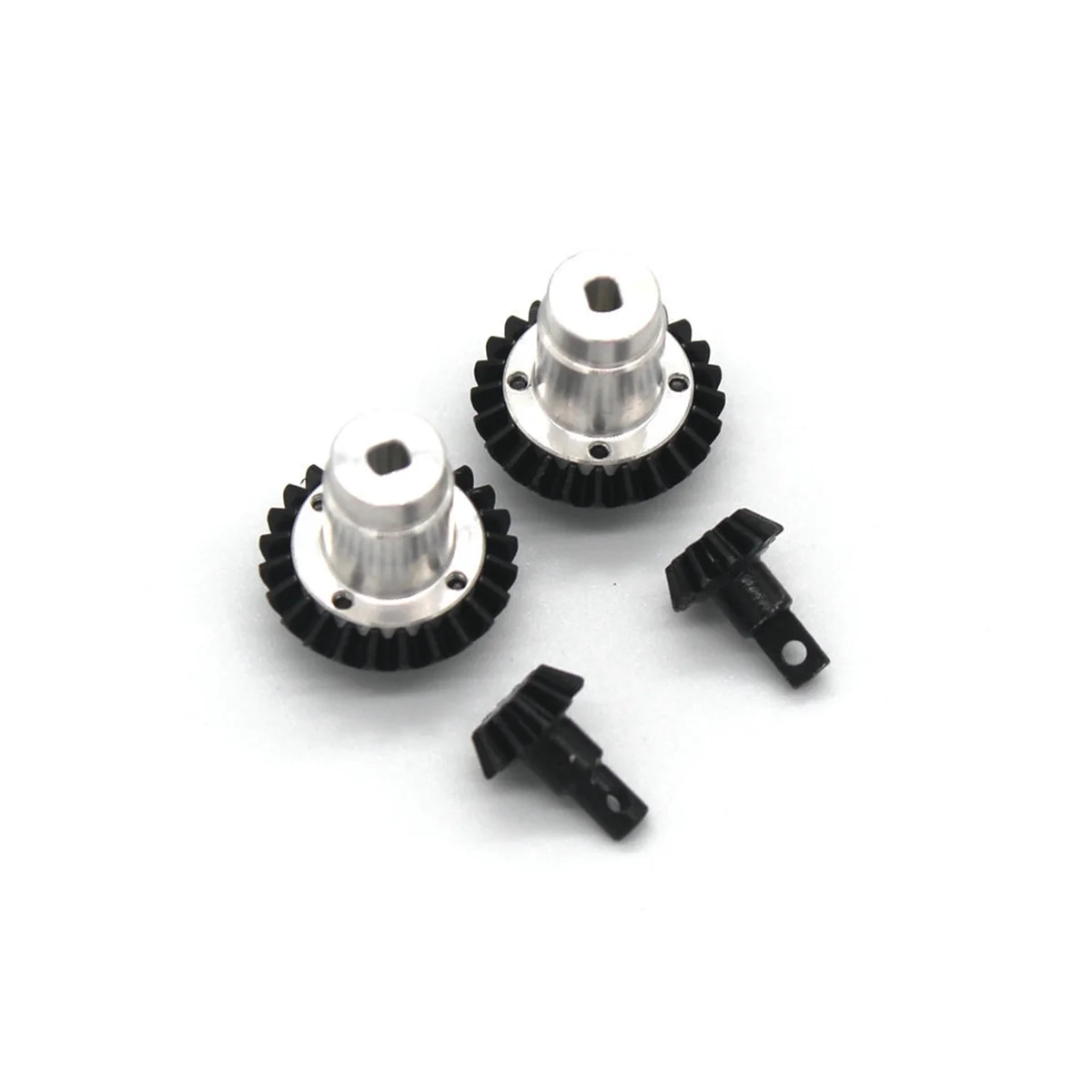 

Metal Steel Front and Rear Axle Gear for 1/24 FMS FCX24 RC Crawler Car Upgrade Parts Accessories,Silver