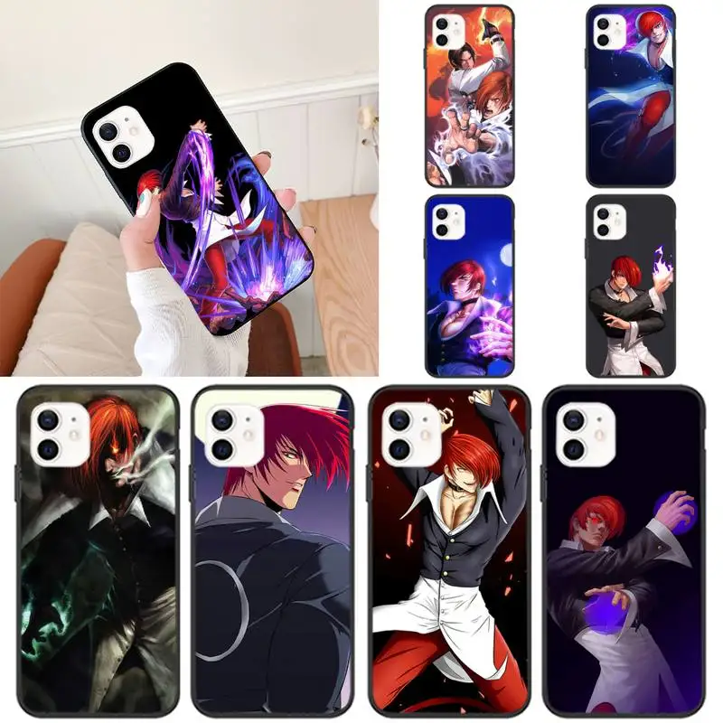 KOF-Iori-Yagami Phone Case For iPhone 11 12 Mini 13 Pro XS Max X 8 7 6s Plus 5 SE XR Shell | Mobile Cases &amp Covers