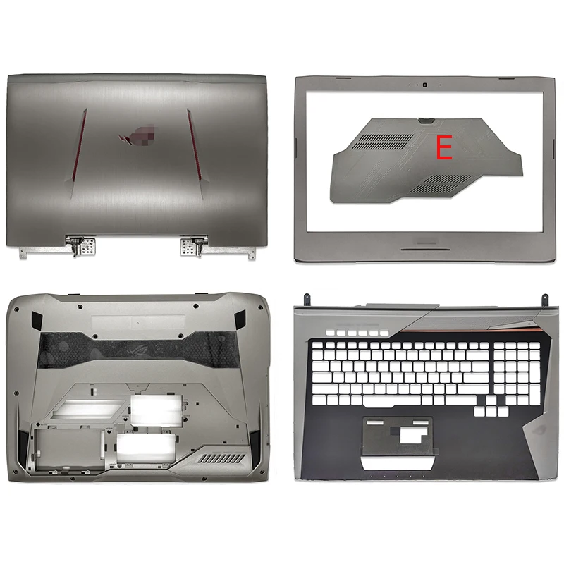 

95% New For ASUS G752 G752V G752VL G752VM G752VS Laptop LCD Back Cover With Hinges Front Bezel Palmrest Bottom Case Door Case