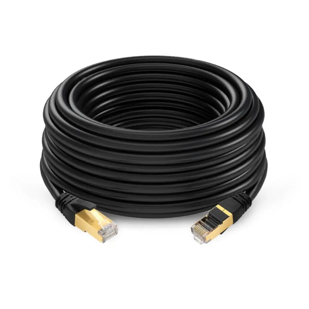 Фото Кабель Ethernet Cat6A длиной 5/10/15 м, скорость передачи 1 Гбит/с, интерфейс RJ-45, патч-кабель Cat.6A SFTP, стабильная передача, полоса пропускания 250 МГц. №4