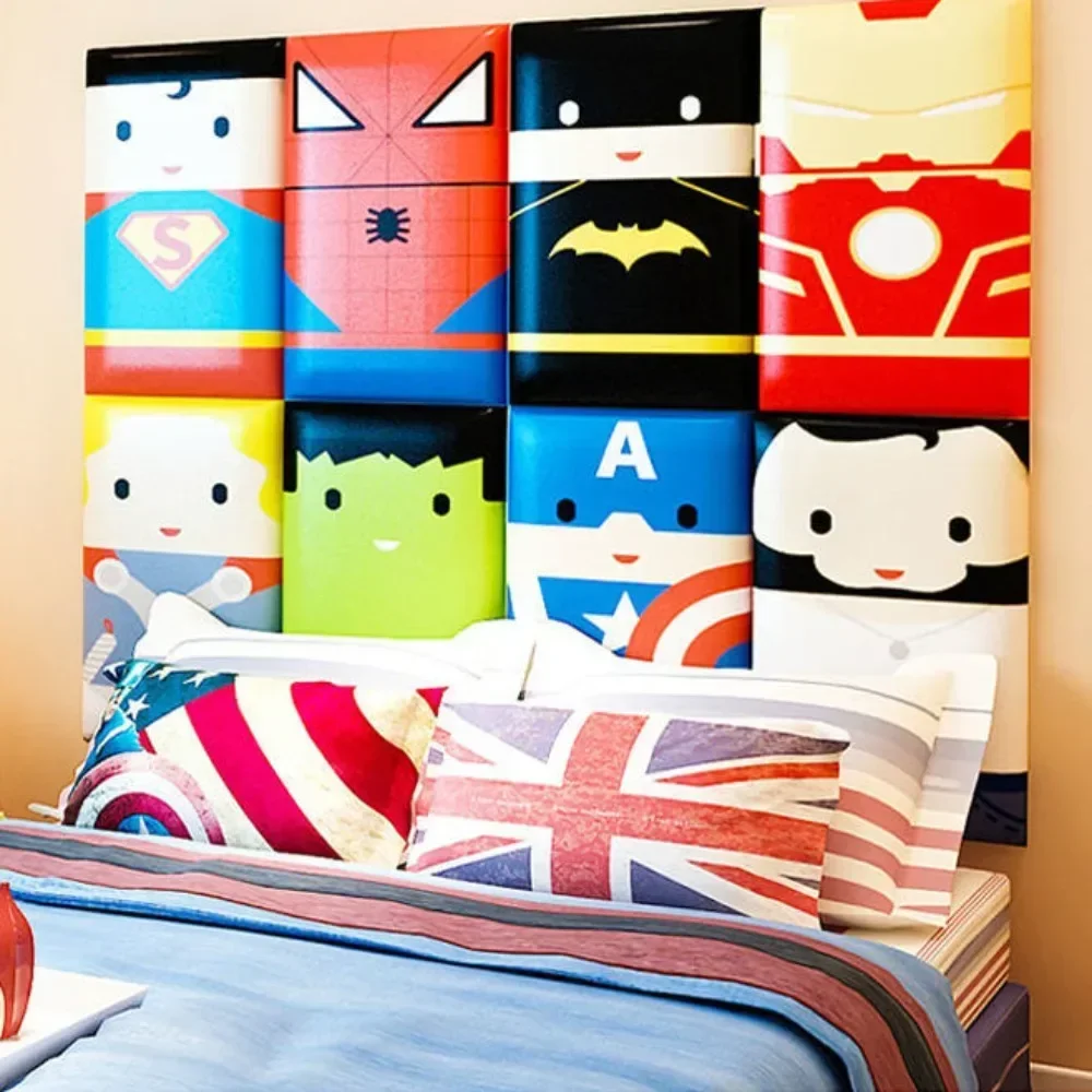 Изголовья с героями мультфильмов предотвращающие столкновения украшение для