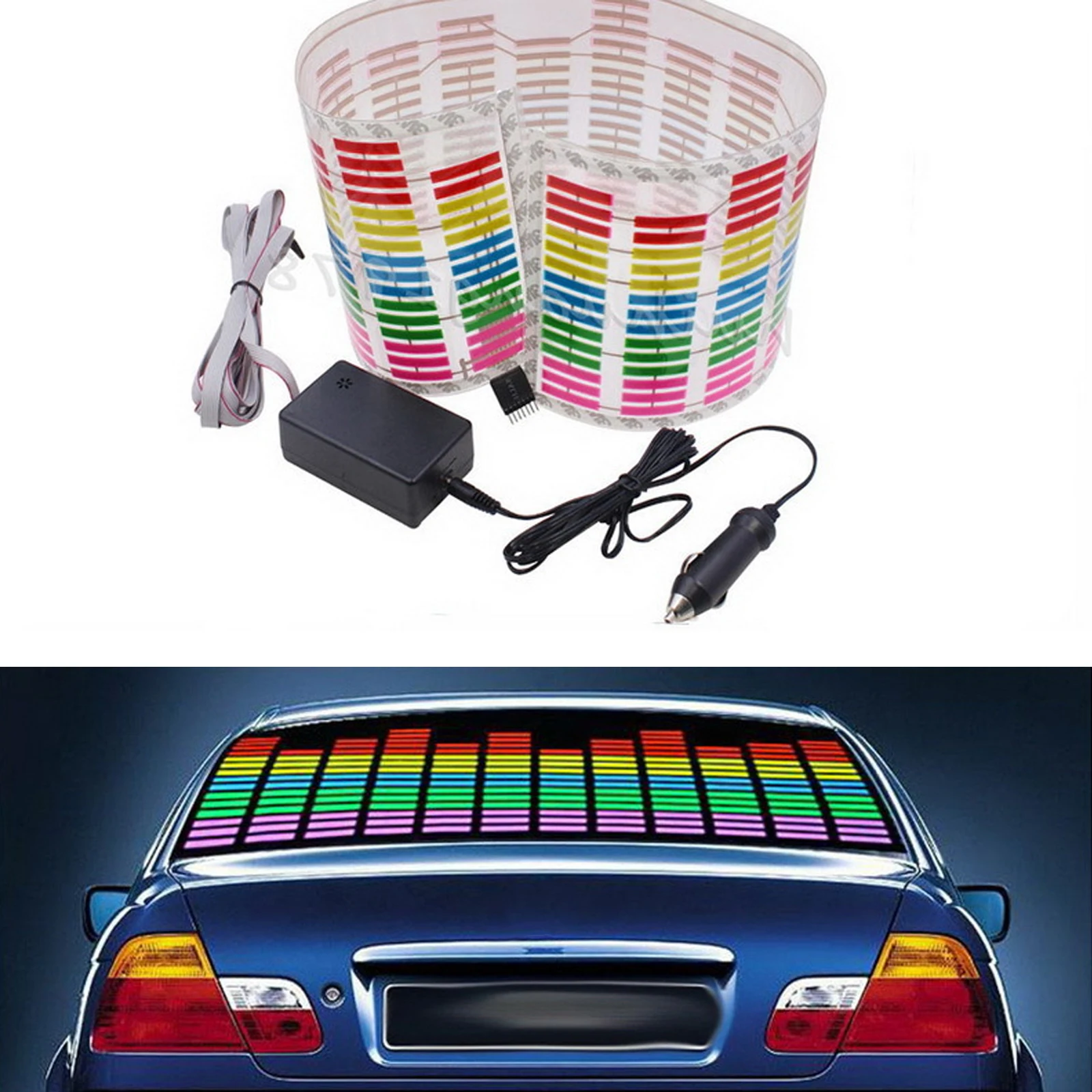 

Автомобильная светодиодная лампа-вспышка, 12 В, 45 х11 см