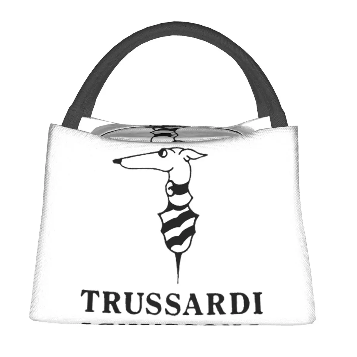 Фото Изолированная сумка для обеда с логотипом Trussardis для женщин и детей, портативные коробки для еды, термосумка для обеда №1
