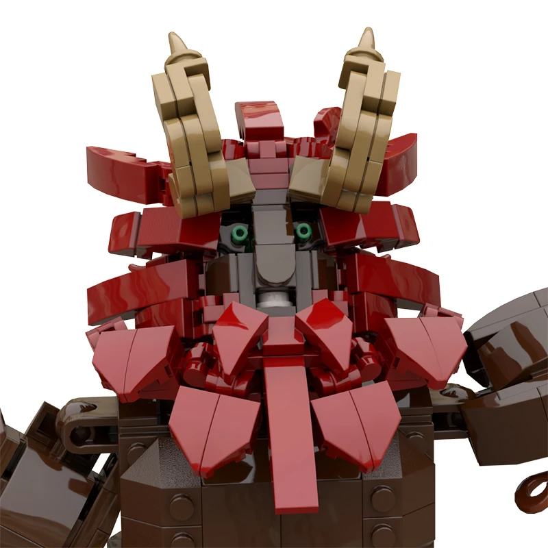 MOC Дыхание Дикой Природы Lynel Комплект Строительных Блоков Лев Кентавр Бокоблин