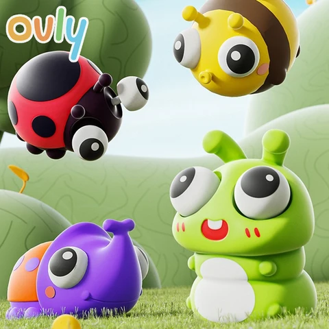 Сжимаемые игрушки ovly с выдвижными глазами