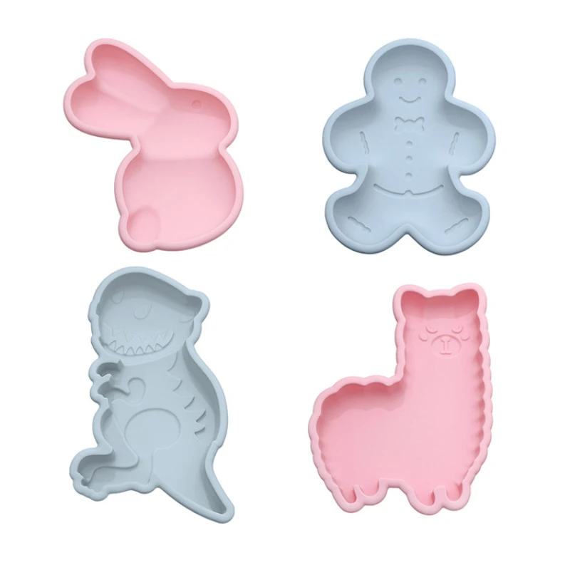 

3D Easter Surprise Egg Rabbit Shape Chocolate Silicone Mold DIY Baking Tray Pastry Fondant Soap Cake Mould