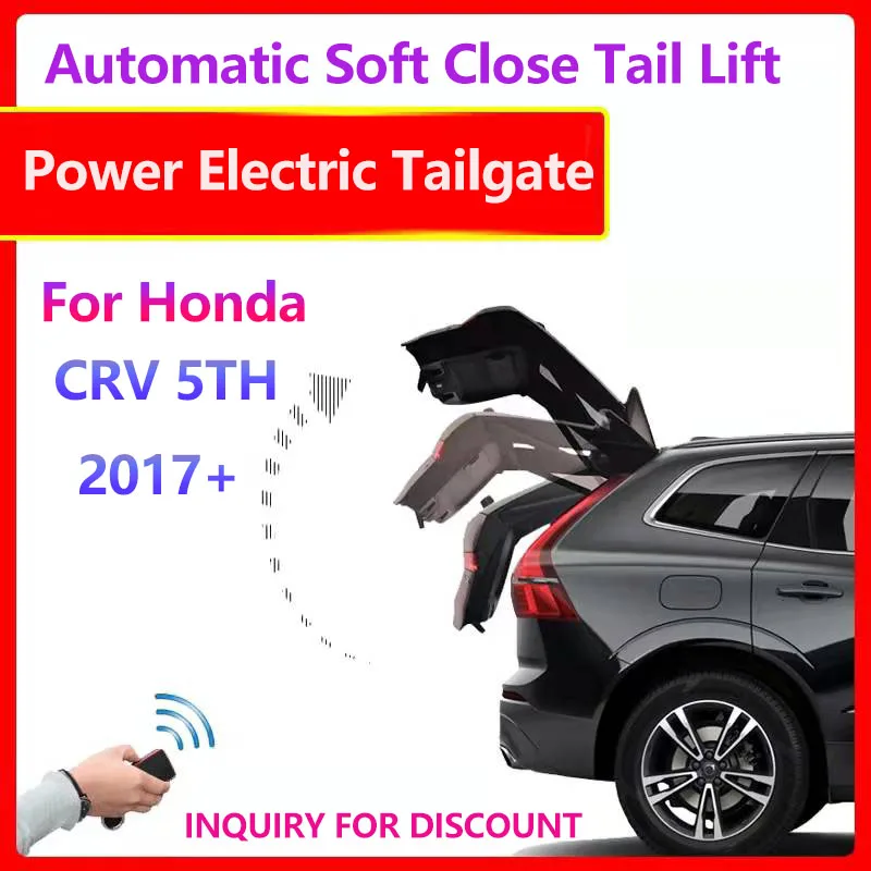 

For Honda CRV 5TH Generation 2017 2018 2019 2020 2021 Electric Power Tail Lift Tailgate With Kick Sensor Car Modify Accessories