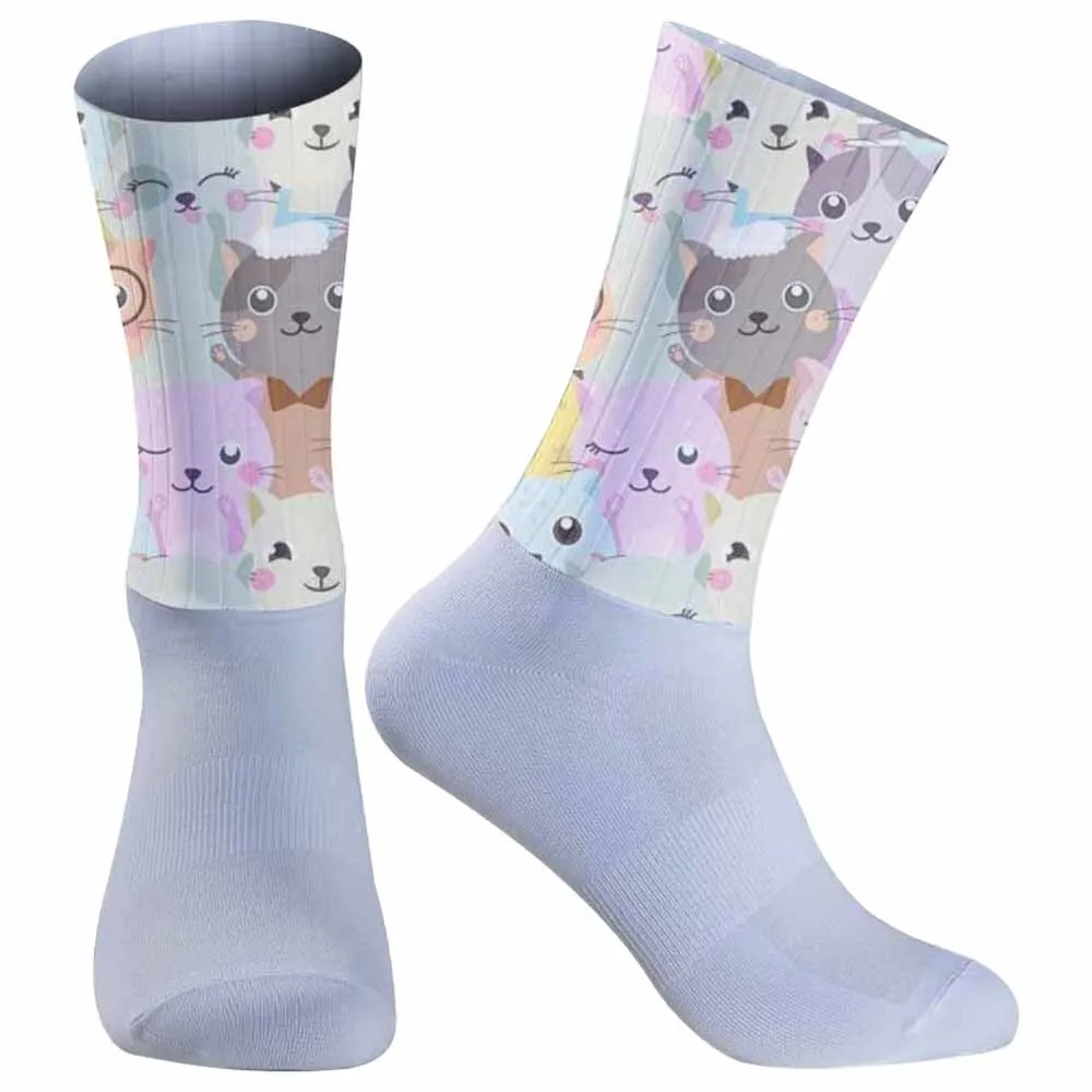 Новинка 2024 дышащие спортивные носки велосипедные с защитой от скольжения