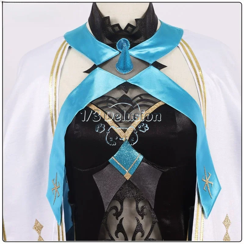 Фото Костюм для косплея по аниме-игре Fate Grand Order FGO: Морган Ле Фэй, полный комплект, наряд феи-королевы на Хэллоуин для женщин №1