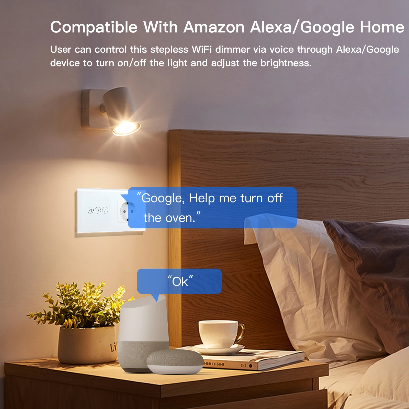 Сенсорный переключатель BSEED с Wi-Fi 16 А | Строительство и ремонт