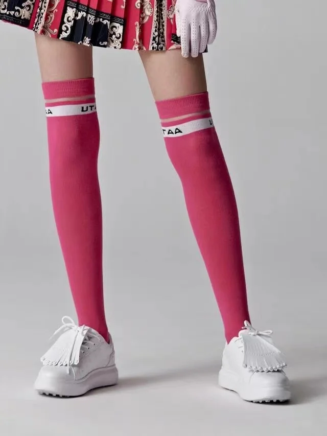 

High Quality Golf Knee Length Casual and Breathable Long Socks for Women