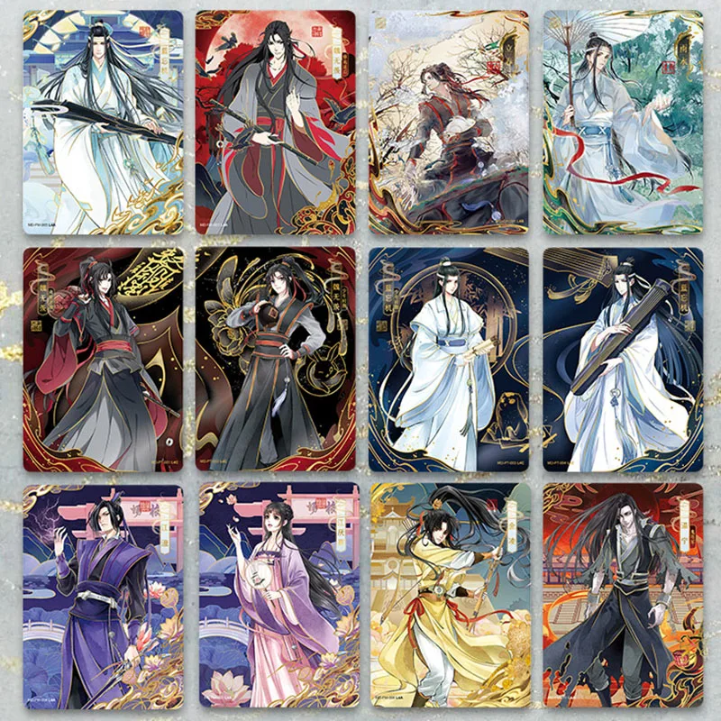 Аниме MoDaoZuShi карты с надписью пьяные мечты основатель дьявольского Вей усян Lan Wangji