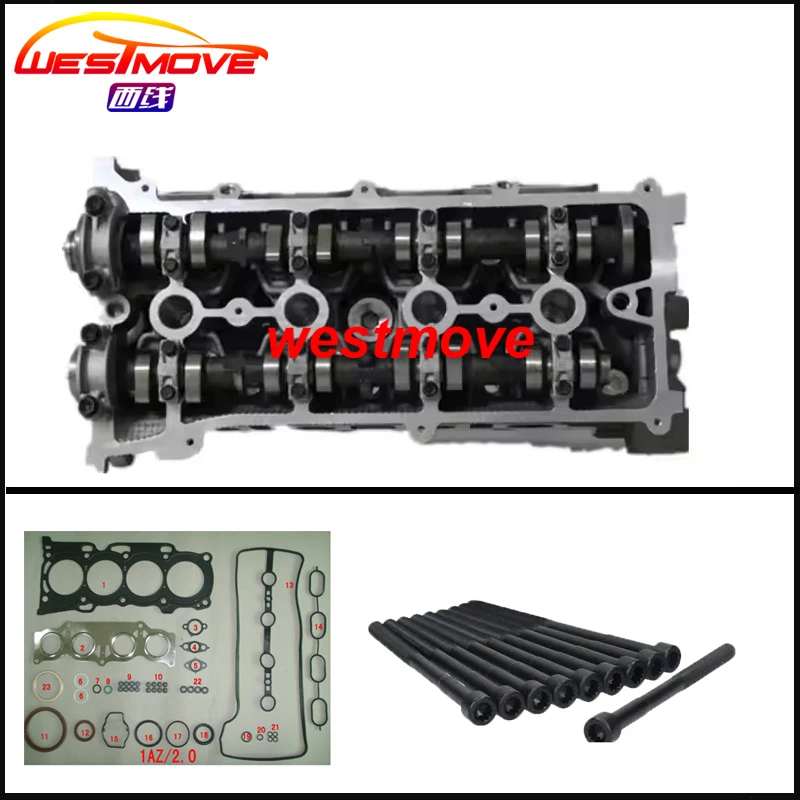1AZ 1AZFE комплект болта в сборе головки блока цилиндров двигателя для Toyota Avensis Verso