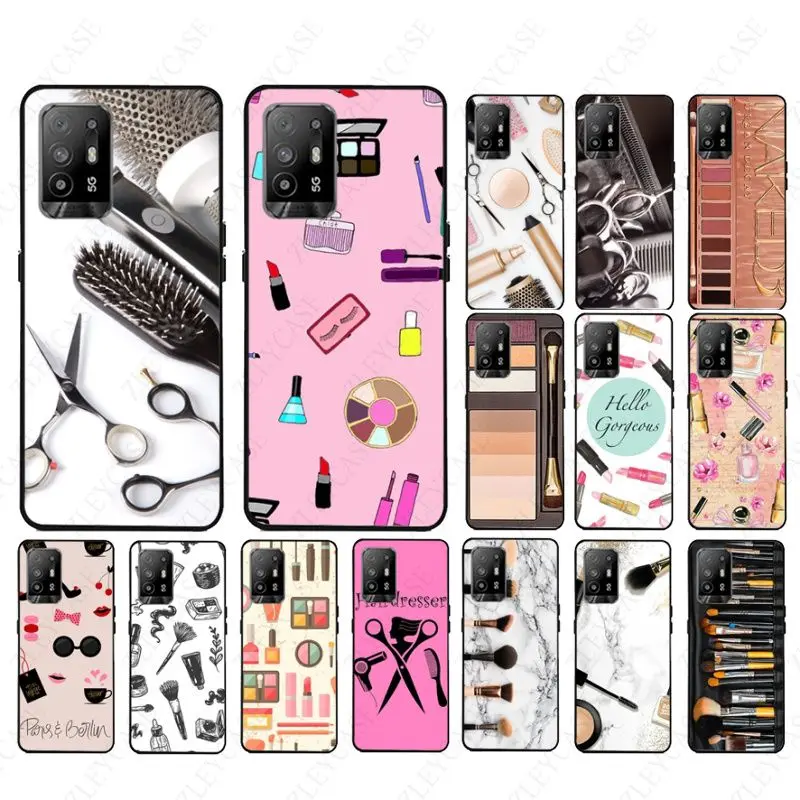 Различные инструменты для парикмахерской, спасательный чехол для девушек oppo Realme 8Pro 6 6i 7pro 9i 9pro C11 C21 C25Y C25S C3 Q3S XT, чехлы