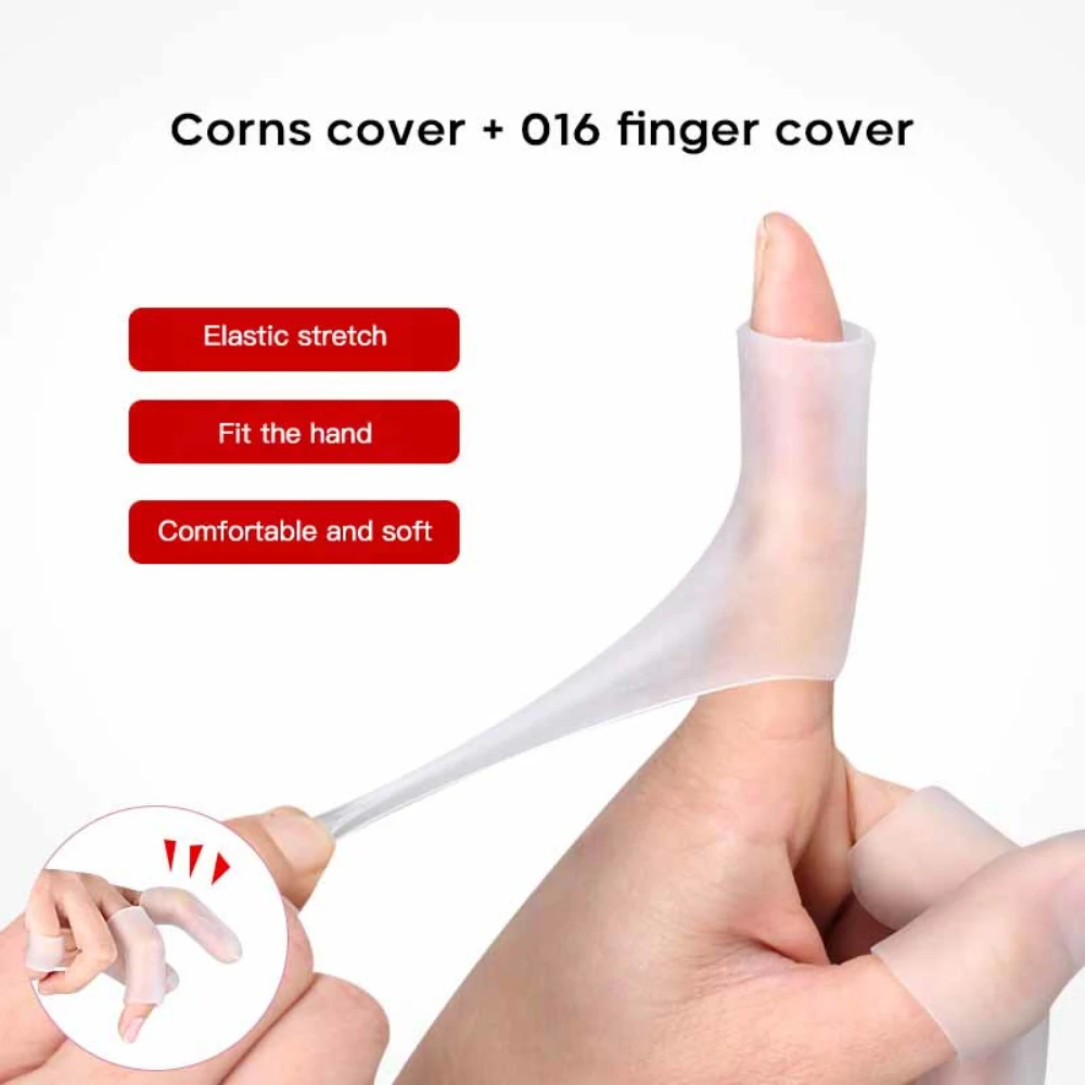 

Finger Holder Non-slip Fingers Sleeve Anti-pain Care Set Finger Tip Work Anti-wear Writing Loss Ache Hands Holders Light