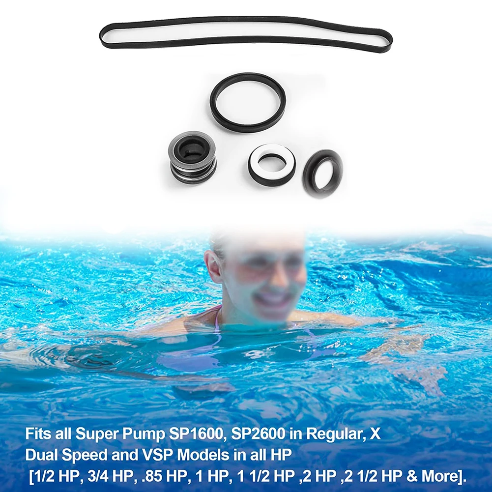 

Gasket Seal O Ring Rebuild Kit For Hayward Super Pump SPX1600TRA Assembly MaxFlo Pump Diffuser Housing Replacement Accessories