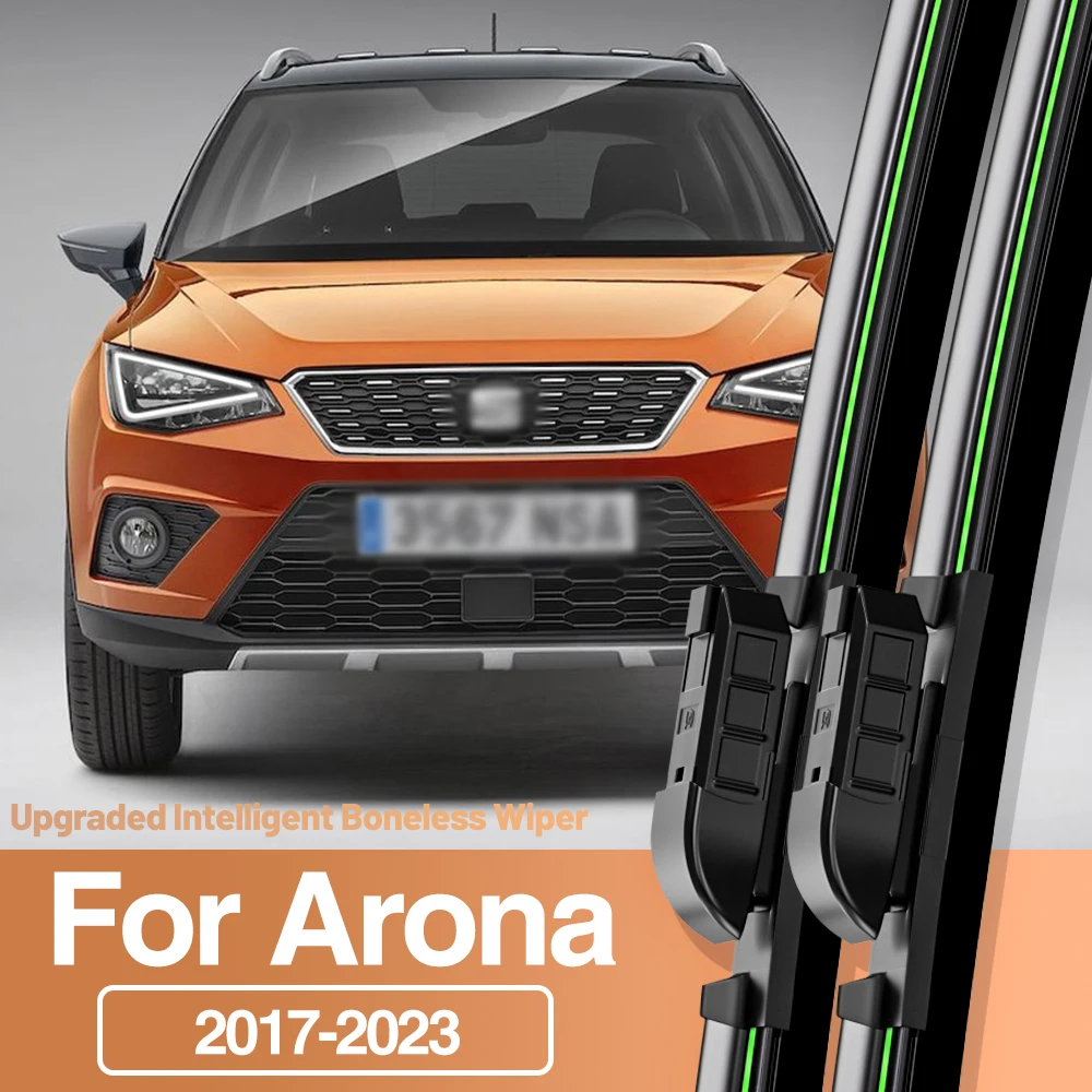 2 sztuki do Seat Arona 2017-2023 Pióra wycieraczek przedniej szyby Akcesoria szyb 2018 2019 2020 2021 2022