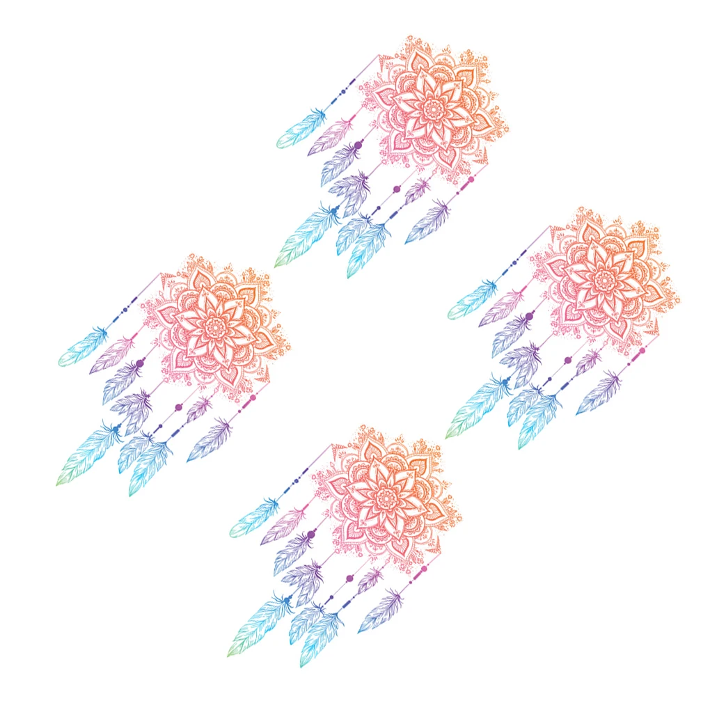 

4 шт., самоклеящиеся настенные наклейки на стену