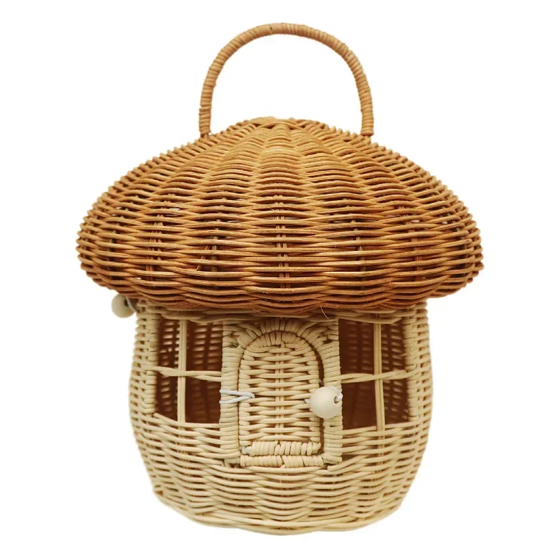 

Корзина для грибов из ротанга