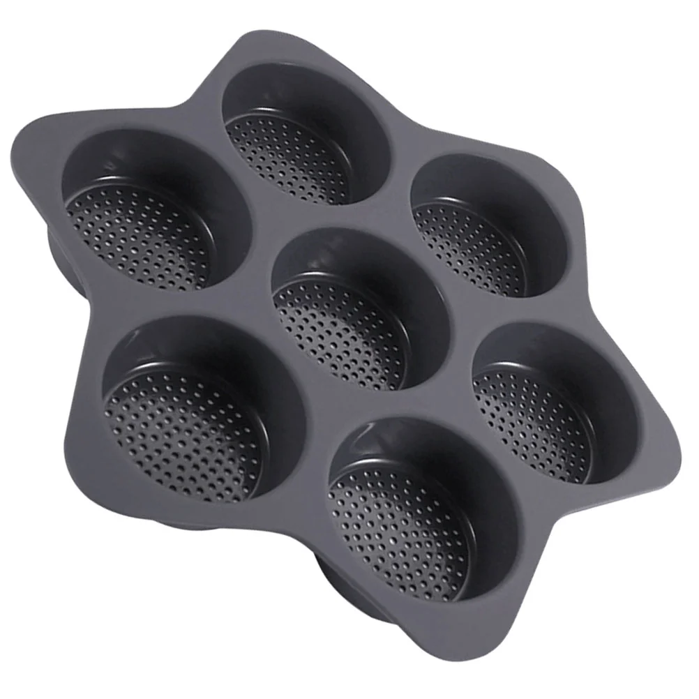 

Cake Pops Mold Baking Bread Flexible Heat-resistant Pan Multi-grid DIY Burger Nonstick