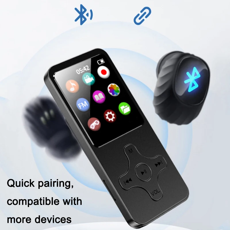 Мини MP3-плеер для студентов музыкальные плееры спортивный Bluetooth Внешний