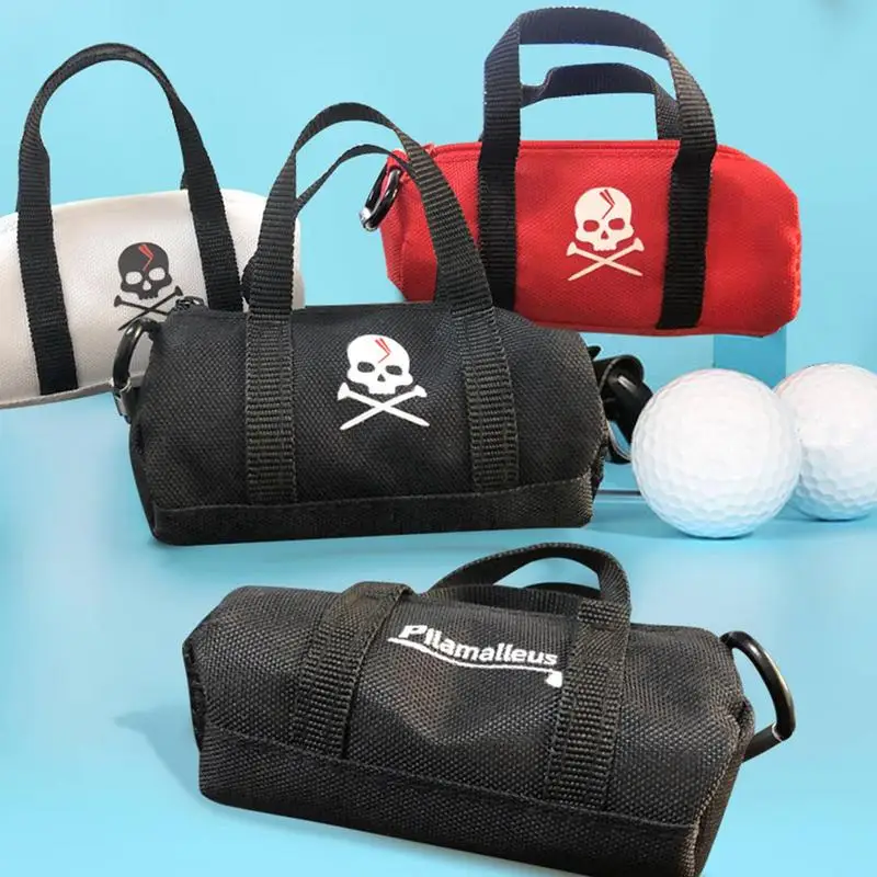 

Fashion Golf Accessories Mini Golf Ball Bag Portable Golf Ball Storage Pocket Suspendable Golf Ball Bag Utility Golf Ball Pouch