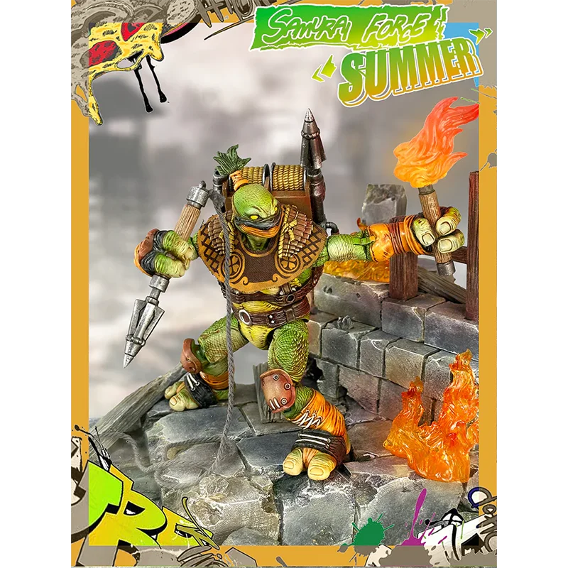 Original Rage Toys 1/12 Samurai Force Wave 3 The Crossbow Master Summer and Custom Kit In Stock Anime Action Figures Model