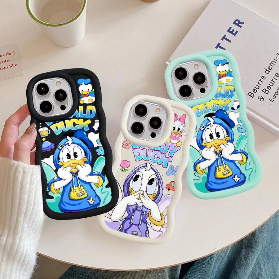 Disney Donald Daisy Phone Case for OPPO A60 A74 A76 A79 5G A92 4G A98 F9 F11 Pro Reno 5 5K 6 6Z 7 7Z 8T 11 Cover